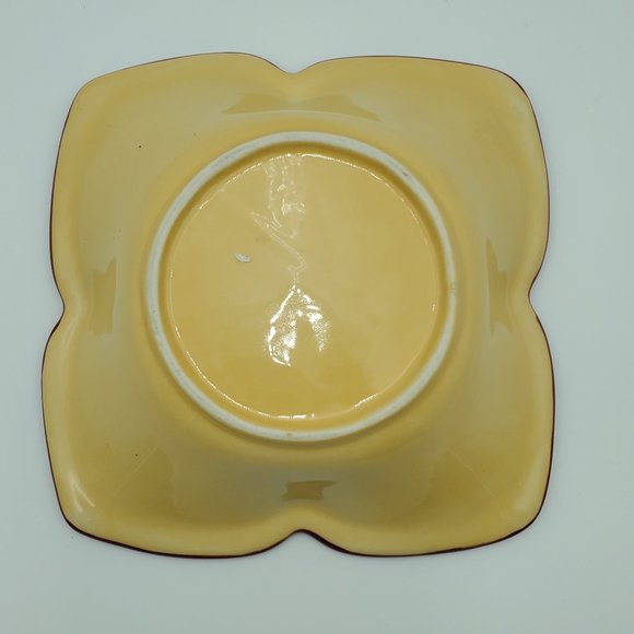 PartyLite Bohemian Spice Candle Plate Small Bowl Trinket Dish - Picture 6 of 6